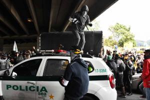 Protestas en Bogotá 21 de noviembre