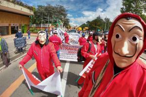 Protestas en Bogotá, 19 de noviembre de 2020