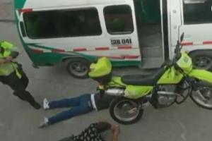 Captura de ladrones en Bogotá