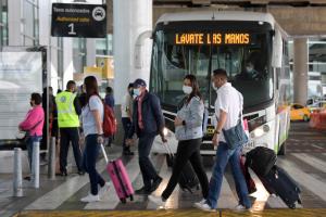 Estudiantes bogotanos y colombianos