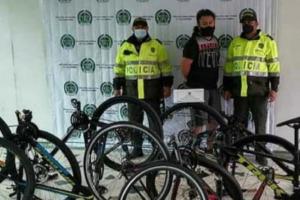 Hombre detenido por venta de bicicletas robadas 