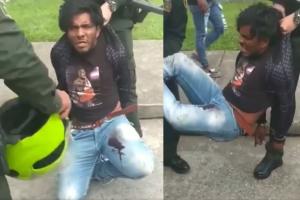 Venezolano disparó contra policías en medio de la requisa