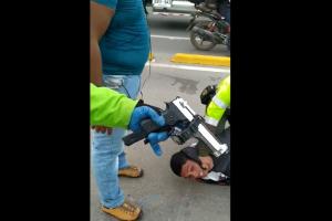 Venezolano robando en Cundinamarca 