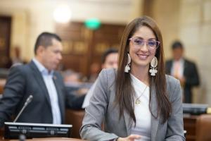 Jennifer Arias, presidenta de la Cámara de Representantes