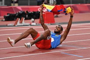 Antony Zambrano, ganador de medalla de plata en Tokio 2020
