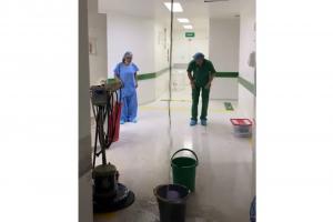 Hospital de Soacha se inunda en medio de aguacero 
