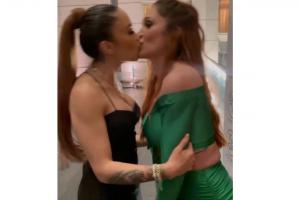 Lina Tejeiro se besó con Epa Colombia en su cumpleaños