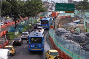 Cierre de puente de Avenida 68 con calle 26