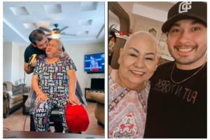 Joven se rapa por su mamá