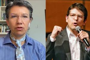 Claudia Lopez y Miguel Uribe 