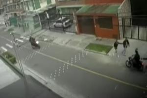 Hurto a un papá y su hija en el barrio Santa Rita
