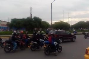 Choque en la Avenida Las Américas 