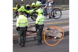 Hombre fue asesinado, envuelto en un tapete viejo y tirado en un anden 