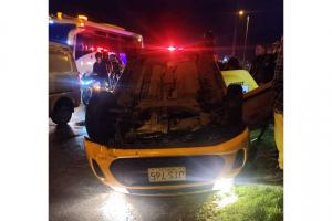 Accidente de tránsito en La Conejera 