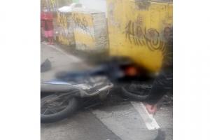 Motociclista murió en accidente 