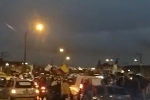 Trancón en Bogotá