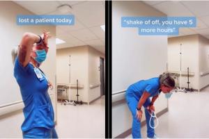 Doctora graba TikTok después de que se le muriera un paciente y le llueven críticas