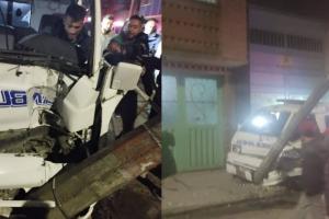 Choque de ambulancia en Fontibón