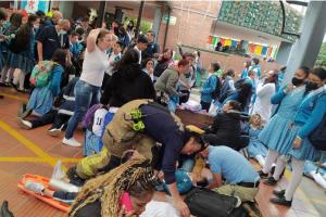 Emergencia en colegio de Bosa 