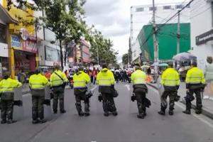 Protestas en Bogotá 