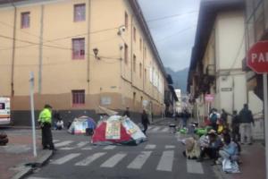 Manifestaciones en Bogotá