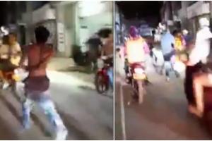 Ladrón fue amarrado a una moto y arrastrado por todo el pueblo