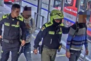Capturas en Transmilenio en Bogotá