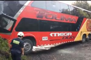 Accidente en vía Bogotá - Villeta