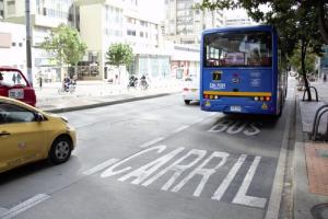 Carril exclusivo de la Séptima 