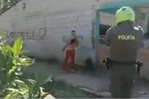 Enfrentamiento entre ciudadano y policía