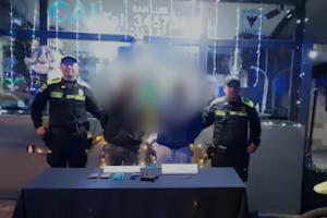 Capturados por el delito de hurto, daño en bien ajeno
