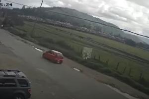 Carro que atropelló a niña de 12 años en Zipaquirá 