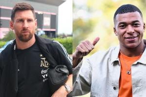 Messi y Mbappé