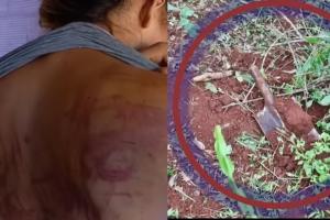 Novio obligó a su pareja a cavar su propia tumba 