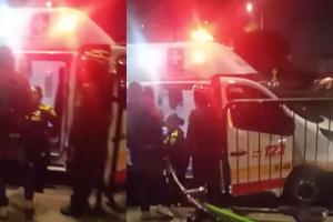 Policías evitaron que mujer se lanzara de puente peatonal 
