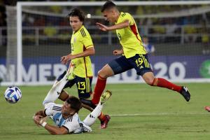 Colombia vs Argentina, Sudamericano Sub 20