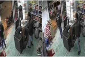 Fue a hacer un mandado, dejó la moto prendida mientras le daban el pan y se la robaron