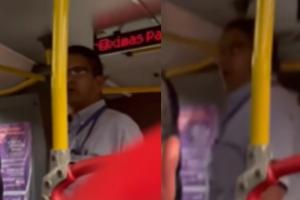 Conductor de SITP regañó a pasajeros porque no lo saludaron