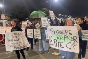 Protestas en le bario Marsella 