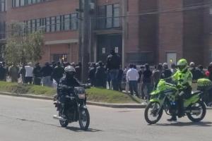 Manifestaciones en Bogotá