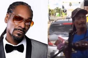 Snoop Dogg y su doble