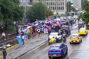 Manifestaciones en Bogotá 