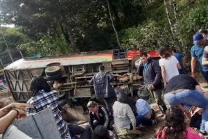 Accidente en Bituima, Cundinamarca