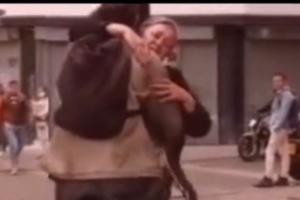 Madre se reencuentra con su hijo habitante calle en Bogotá 