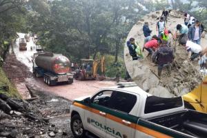 Avalancha en Quetame, Cundinamarca cerró por completo la vía al Llano