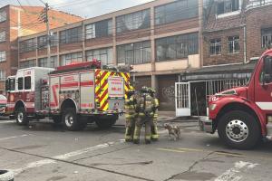 Incendio de vivienda en Chapinero