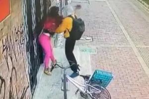 Joven fue atracada con tijeras