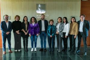 Equipo de empalme de Carlos Fernando Galán