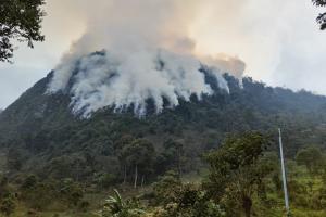 Incendio Nemocón 