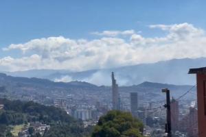 Incendio en Bogotá